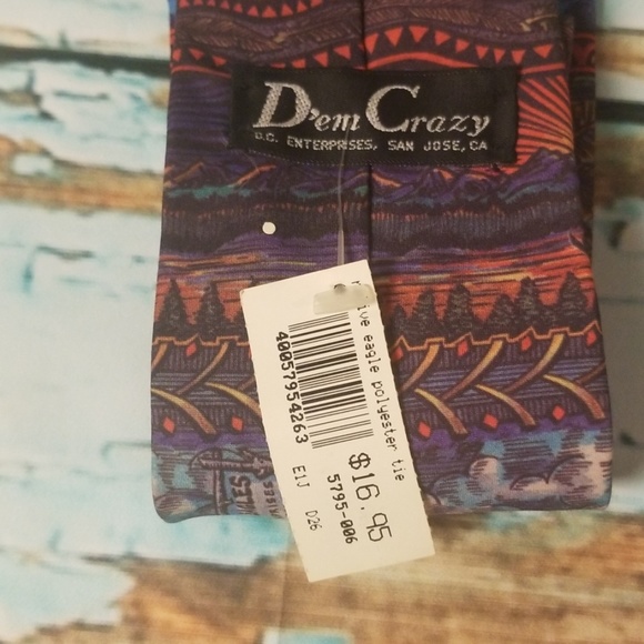 Lot of 4 Wildlife and Nature Ties 3 Dem Crazy - Picture 3 of 8